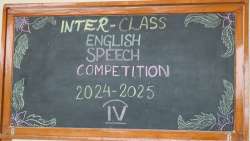 Class IV Speech Competition